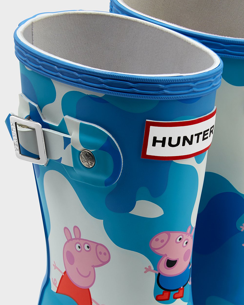 Hunter Yağmur Çizmesi Çocuk Mavi - Original Little Peppa Pig - Türkiye LA7243509